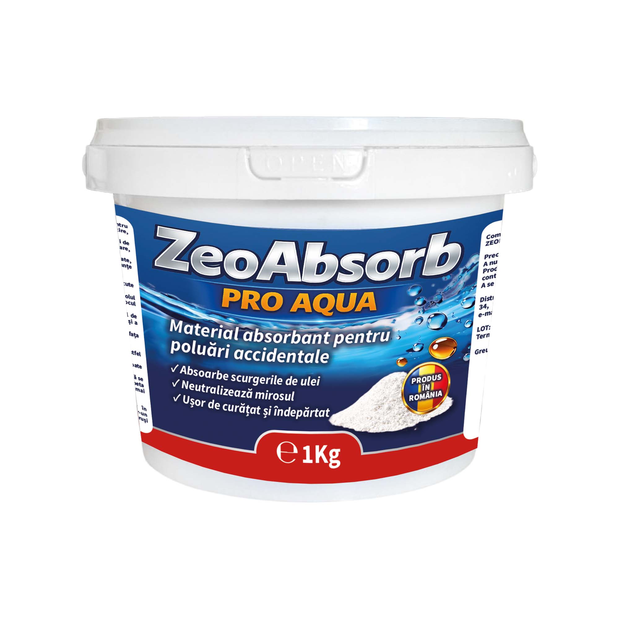 ZeoAbsorb PRO AQUA absorbant ultra-fin